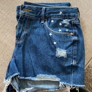 Old navy boyfriend style shorts